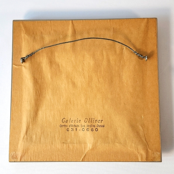 Vintage framed Embroidery Tapestry French Courtship Scene Galente Style France - Picture 16 of 16